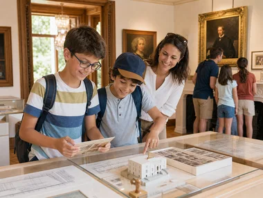 Visite de la Maison Gilliard en famille